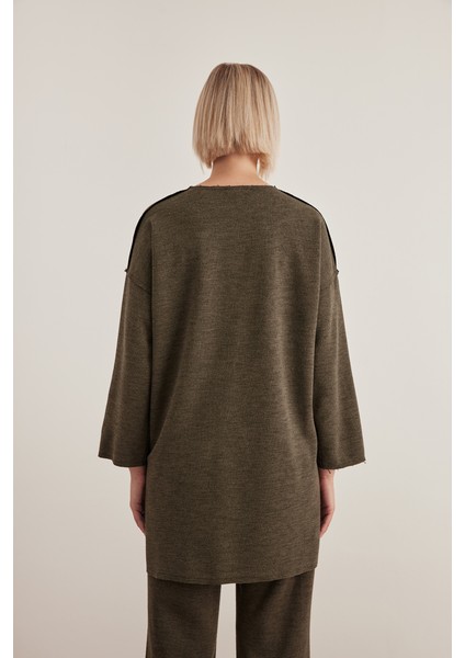 Bisiklet Yaka Tunik