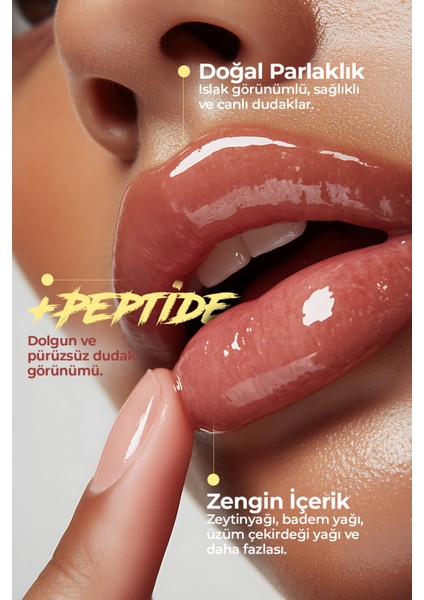 Pro Peptide Içerikli Bakım Yapan Lip Oil - 520 Ruby Shine fırsatları