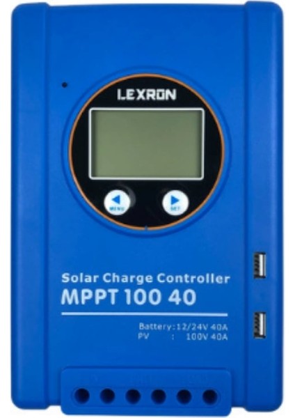 40A Amper Mppt Solar Güneş Akü Şarj Kontrol Cihazı