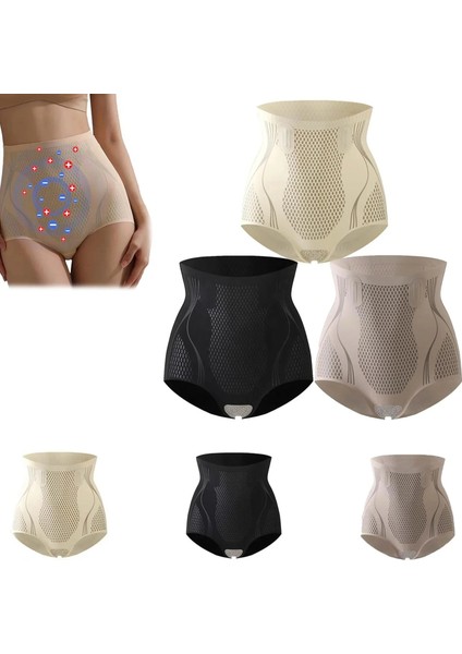Kadın Iyonizer Dikişsiz Yüksek Bel Korse Külot, V-Control Toparlayıcı Popo Sıkılaştıran Külot Korse modelleri