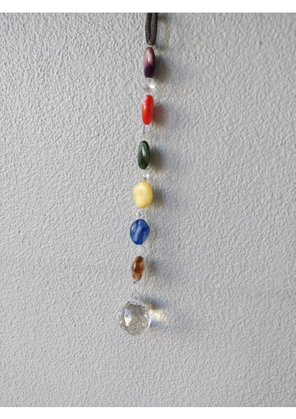 Suncatcher Yaklaşık 40CM El Yapım Kadın Sevgi Rainbow Happiness Asılabilir 1 Adet
