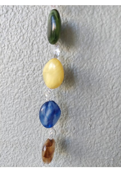 Suncatcher Yaklaşık 40CM El Yapım Kadın Sevgi Rainbow Happiness Asılabilir 1 Adet