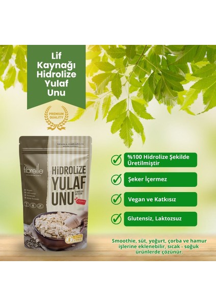 Hidrolize Yulaf Unu