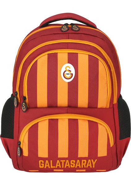 Lisanslı Galatasaray Sarı Kırmızı Çubuklu Okul Sırt Çantası