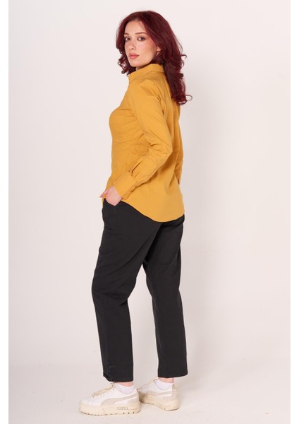 Gömlek More&more 22Y U.kol Bayan (Sey) Sarı fırsatları