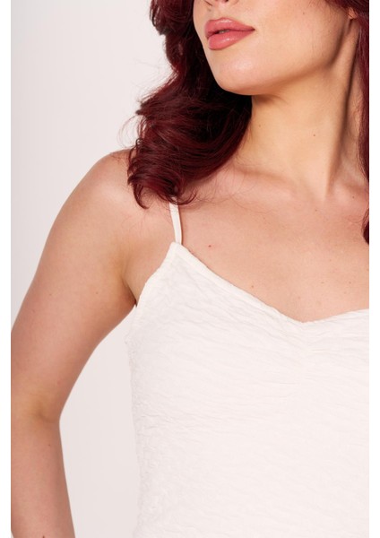 Mng Bayan Ip Askılı Elbise 24Y Cu Beyaz modelleri