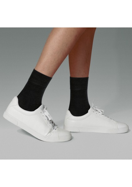 6'lı Bambu Premium Siyah - Renkli Dikişsiz Kutulu Nefes Alabilir Klasik Erkek - Kadın Çorap 3560 fiyatları