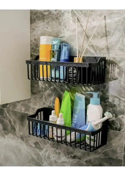Mutfak- Banyo Rafı Düzenleyici Duş Şampuanlık