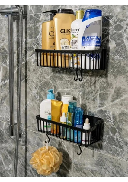 Mutfak- Banyo Rafı Düzenleyici Duş Şampuanlık