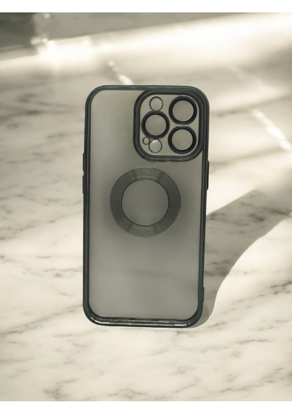 Iphone 13 Pro Uyumlu Kamera Korumalı Logo Gösteren Omega Kılıf fırsatları