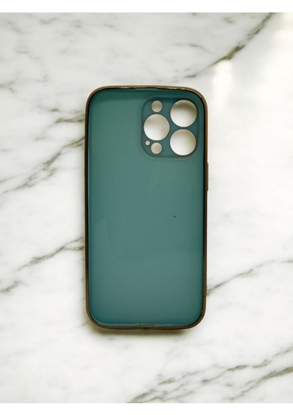 Iphone 13 Pro Uyumlu Parlak Gold Detaylı Bark Telefon Kılıfı fiyatları