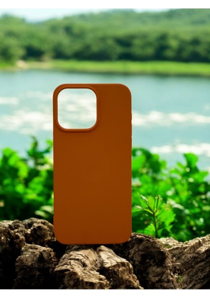 Iphone 15 Pro Max Uyumlu Içi Kadife Logolu Premium Lansman Kılıf