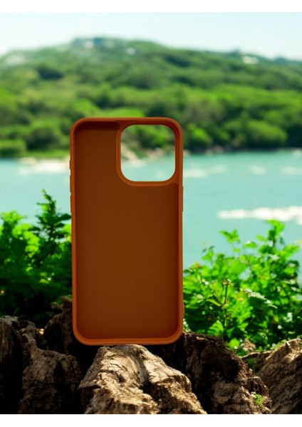 Iphone 15 Pro Max Uyumlu Içi Kadife Logolu Premium Lansman Kılıf