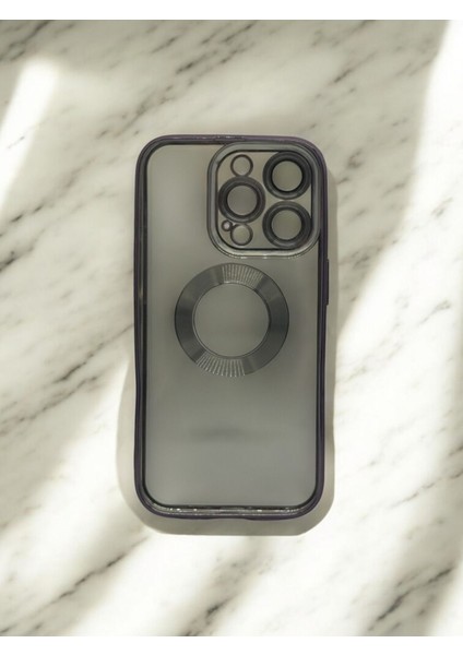 Iphone 14 Pro Uyumlu Kamera Korumalı Logo Gösteren Omega Kılıf fırsatları