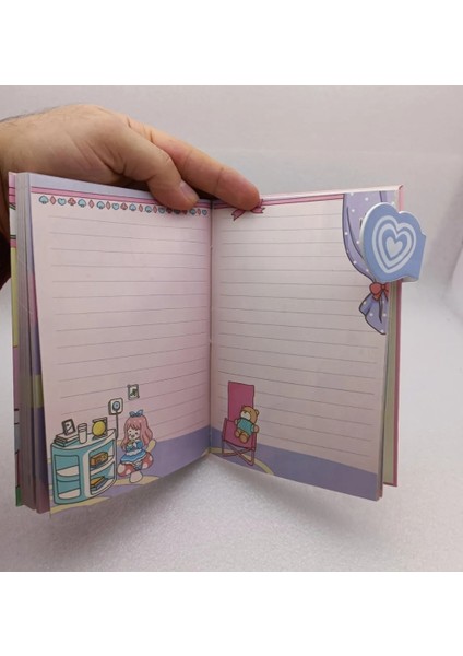 A5 Notebook Ajanda 2025 Not Defteri Sevimli Hediylik Defterler