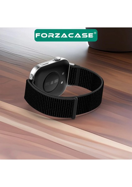 Huawei Watch Fit 3 ile Uyumlu Hasır Örgü Cırtlı Kordon Kayış - FC1056 fırsatları