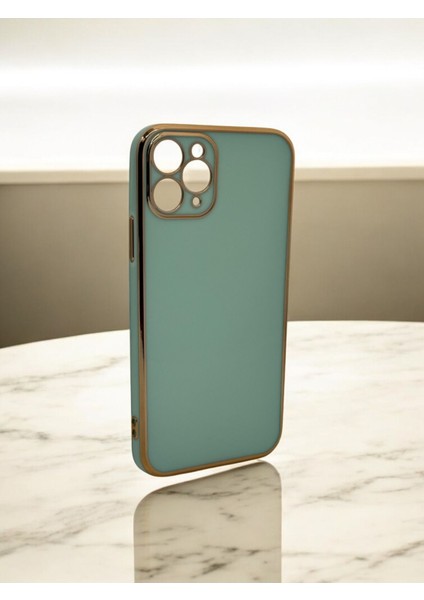 Iphone 11 Pro Uyumlu Parlak Gold Detaylı Bark Telefon Kılıfı fırsatları