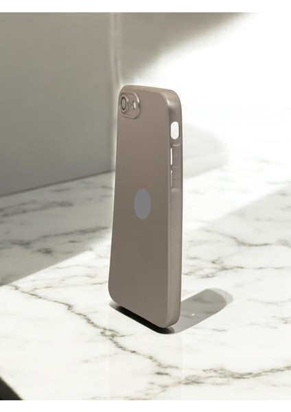 Iphone 7 Uyumlu Solf Ultra 4K Kamera Lens Korumalı Haparlör Toz Önleyici Ultra Ince Kılıf