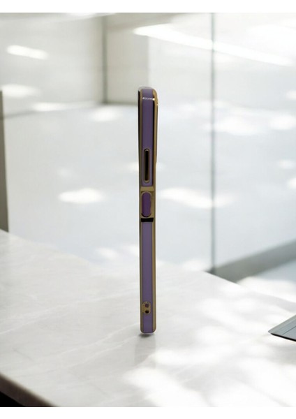 Xiaomi Redmi Note 12 5g Uyumlu Parlak Gold Detaylı Bark Telefon Kılıfı modelleri