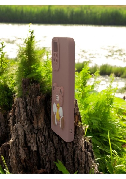 Redmi Note 12 Pro 4g Uyumlu Sevimli Hayvan Figürlü Yumuşak Kılıf