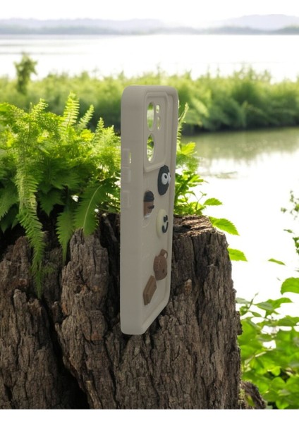 Redmi Note 13T Uyumlu 3D Sevimli Karakterler ve Ayıcıklı Kılıf