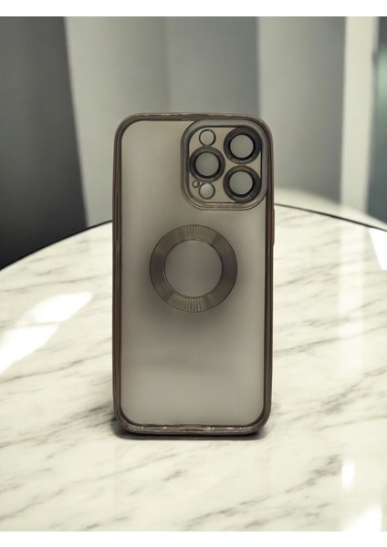 Iphone 14 Pro Max Uyumlu Kamera Korumalı Logo Gösteren Omega Kılıf fırsatları