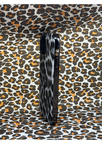 Iphone 12 Pro Uyumlu Leopar Desenli Darbelere Karşı Üst Düzey Korumalı Kılıf