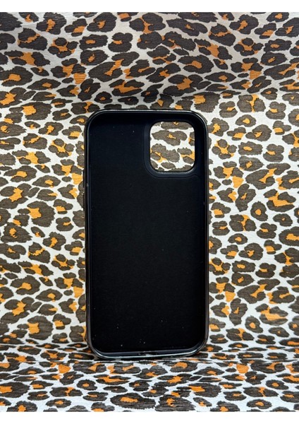 Iphone 12 Pro Uyumlu Leopar Desenli Darbelere Karşı Üst Düzey Korumalı Kılıf