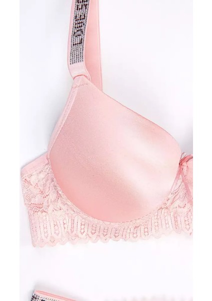 Lingerie Somon Love Secret Taşlı Mikro Dolgulu Sütyen Takım 250 indirimleri