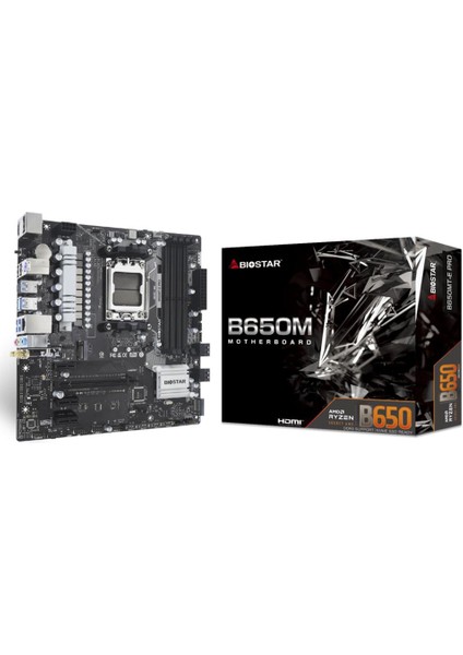 B650MT-E Pro Ddr5 6000MHZ Am5 S+V+Gl Micro Atx Anakart