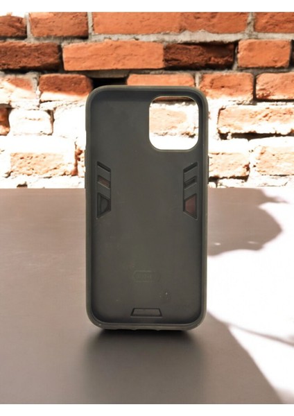 Iphone 12 Pro Max Uyumlu Metal Yüzüklü Mıknatıslı Zırhlı Tank Kılıf