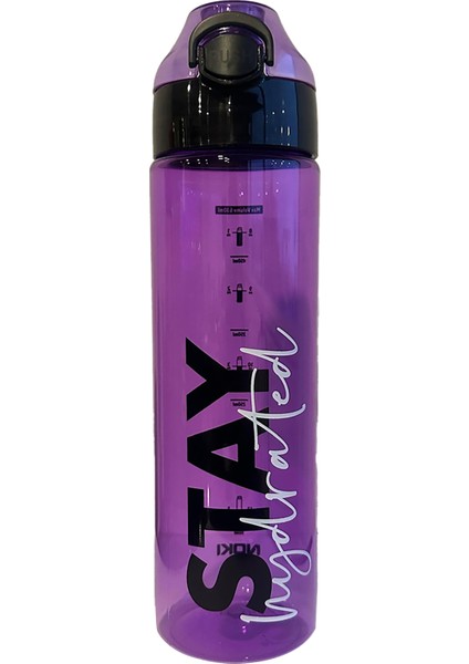 Su Matarası Tritan Auto Kapak 630 ml Mor