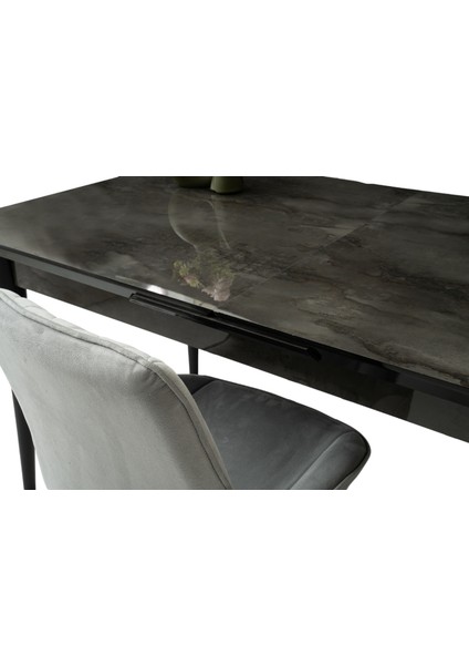 Kelebek Tekno Irony Desen Highgloss Açılır 160X90 Masa (Açılımış Ölçüsü 197X90) fiyatları