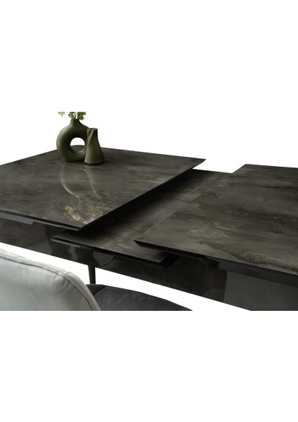 Kelebek Tekno Irony Desen Highgloss Açılır 160X90 Masa (Açılımış Ölçüsü 197X90) fırsatları