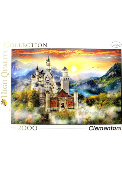 - 2000 Parça Yetişkin Puzzle - Neuschwanstein - 32559
