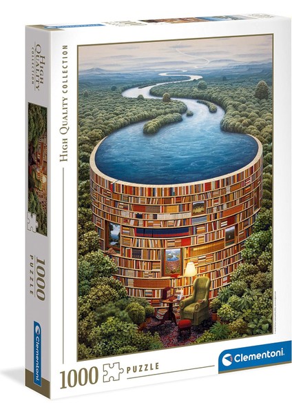 - 39603 - Yetişkin Puzzle - Bibliodame, 1000 Parça