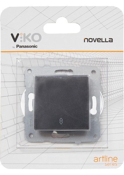 Novella Siyah Veavien Mekanizma+Düğme Kapak Çabuk Bağlanti Çocuk Koruma