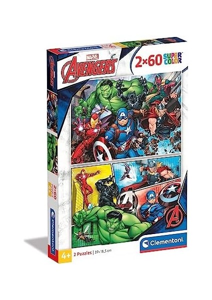 - 2X60 Parça Puzzle - Ngers