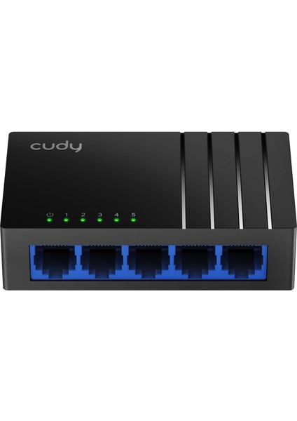 GS105D 5 Bağlantı Noktalı Gigabit Ethernet Ağ Anahtarı, Masaüstü Ethernet Splitter, Fansız, Tak ve Çalıştır Trafik Optimizasyonu