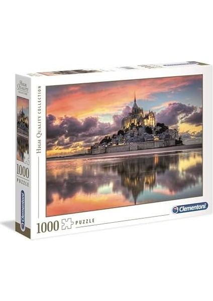 - 1000 Parça High Quality Collection Yetişkin Puzzle - Mont Saint-Michel fiyatları