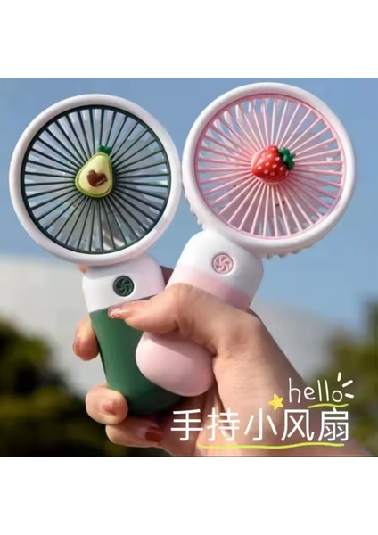 Şarjlı Mini El Fanı ve Masa Pervane Telefon Stand Özellikli Şarj Edilebilir Pratik Vantilatör