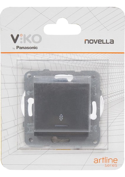 Nt Füme Işik Veavien Mekanizma+Düğme Kapak Çabuk Bağlanti Çocuk Koruma