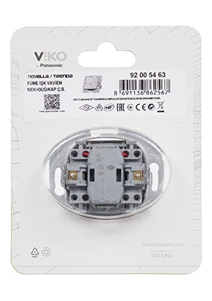 Nt Füme Işik Veavien Mekanizma+Düğme Kapak Çabuk Bağlanti Çocuk Koruma fiyatları