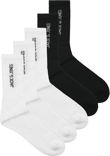 Jack Jones Erkek 5 Li Uzun Spor Çorap 12266536