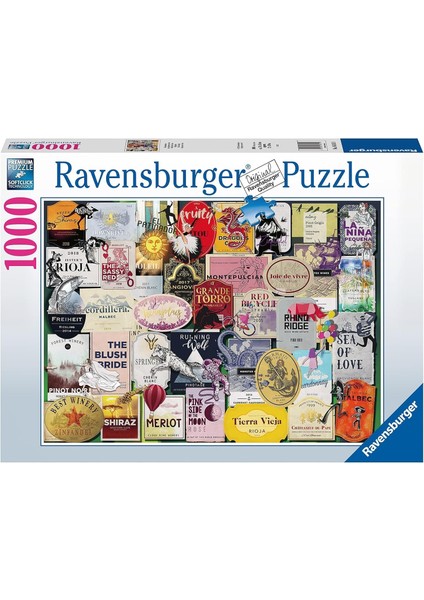 1000P Puz Etiketler Yapboz