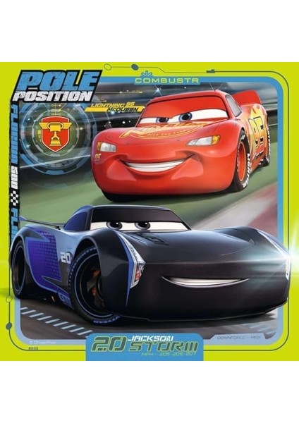 (80151) - 3 x 49 Parça Puzzle Wd, Cars3