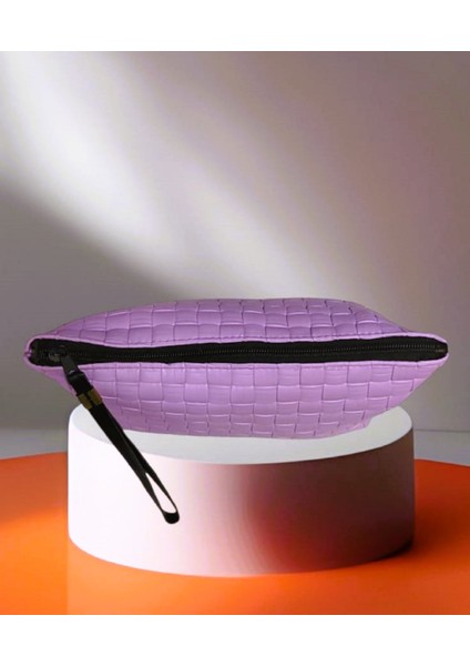 Hasır Desenli Makyaj Çantası ( 27-15 cm) fiyatları