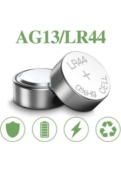 40 Adet AG13/LR44/357A Düğme Saat Pil Oyuncak Pili Alkalin fiyatları