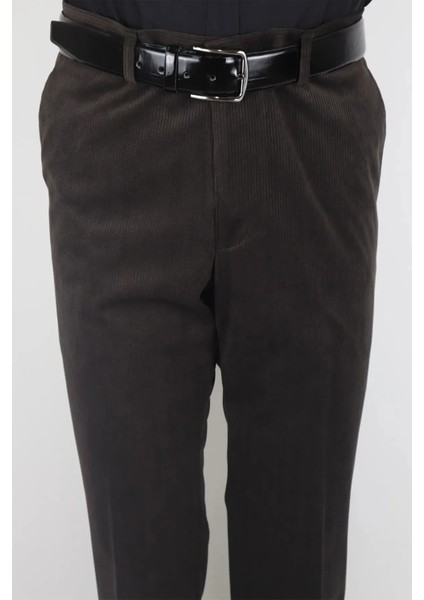 Fistan Store Erkek Yüksek Bel Rahat Kalıp Yandan Cep Battal Kışlık Kadife Pantolon fiyatları