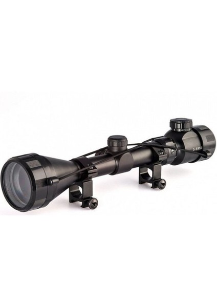 3-9X50 Zoomlu Dürbünü Kırmızı Yeşil Işik Çelik Gövde.glpzr
